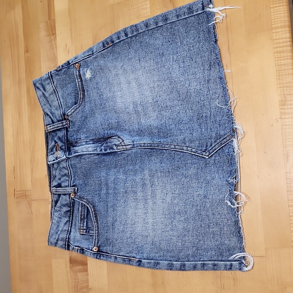 Wild Fable Denim A Line Skirt